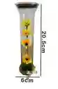 Girasol Artificial Decorativo En Cristal