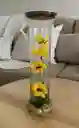 Girasol Artificial Decorativo En Cristal