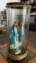 Virgen De La Milagrosa En Frasco De Vidrio