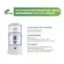 Filtro Purificador Agua 12 Litros Tapa Plana Ecotrade