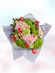Flores ,margaritas Y Hortensias ( Gran Dia )