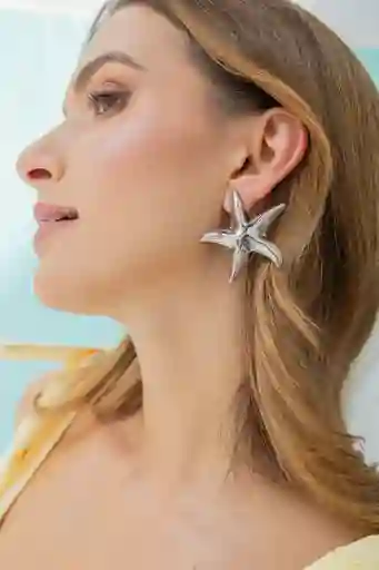 Aretes Silver Estrellita De Mar