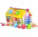Juguete En Madera Didáctico - Casa Multifunción 7 En 1