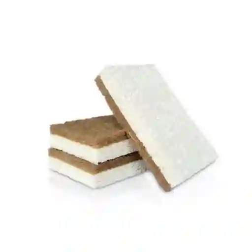 Pack De 3 Esponja Biodegradable Fibra De Vegetales Multiusos