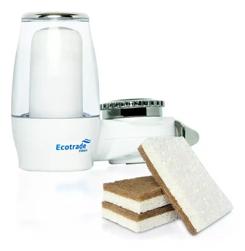 Grifo Purificador Agua Mas 3 Esponjas Biodegradables Ecotrade