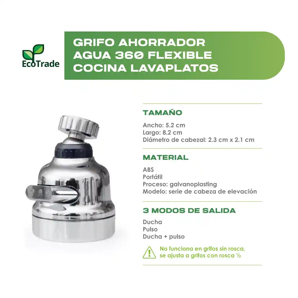 Filtro De Agua Ultrafiltración Mas Grifo Ahorrador Ecotrade