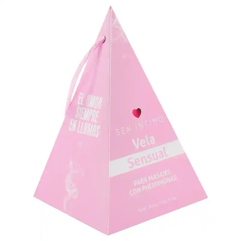 Vela Sensual Masajes Pirámide X 25 Ml