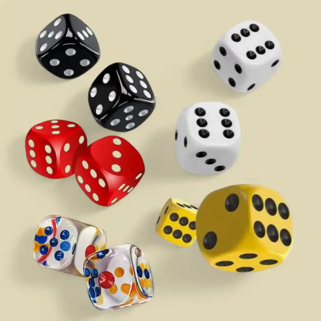 Juego De Dados X 12 Unidades