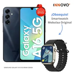 Celular Samsung Galaxy A16 5g 8 Ram 256 Gb Dual Sim + Reloj Smartwatch Mobulaa Original