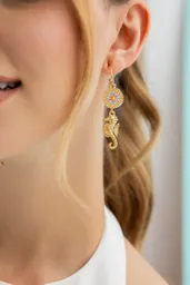 Aretes Tejidos Citrimar