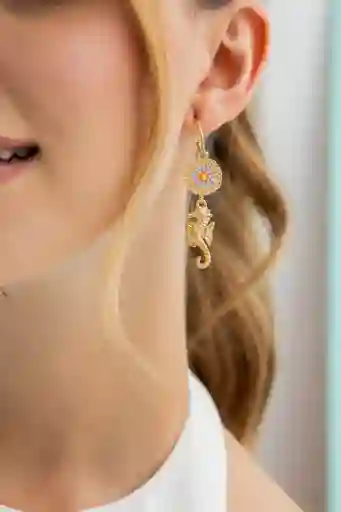 Aretes Tejidos Citrimar