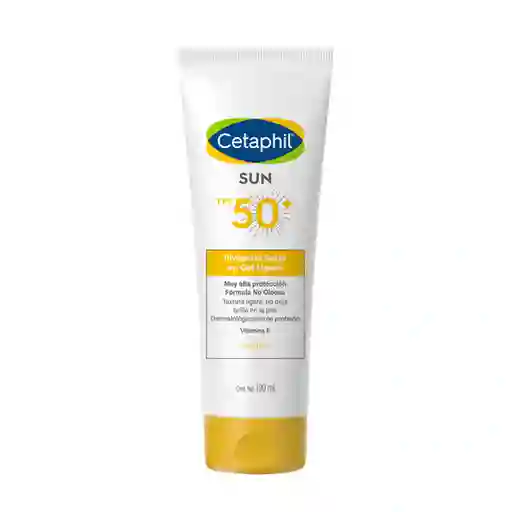 Protector Solar En Gel Ligero Cetaphil Sun Fps 50+ 100ml