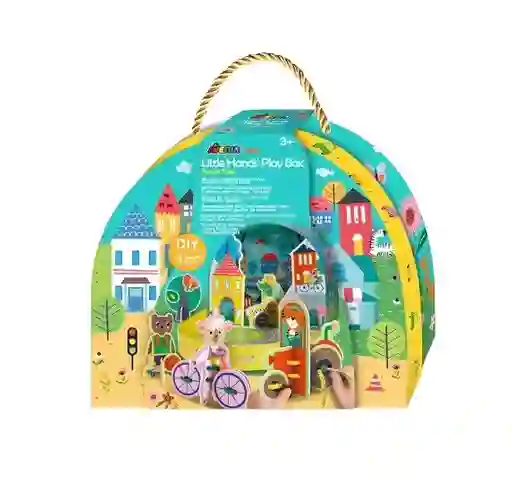 Juego Didáctico Caja Creativa Manualidades 3d Para Niños