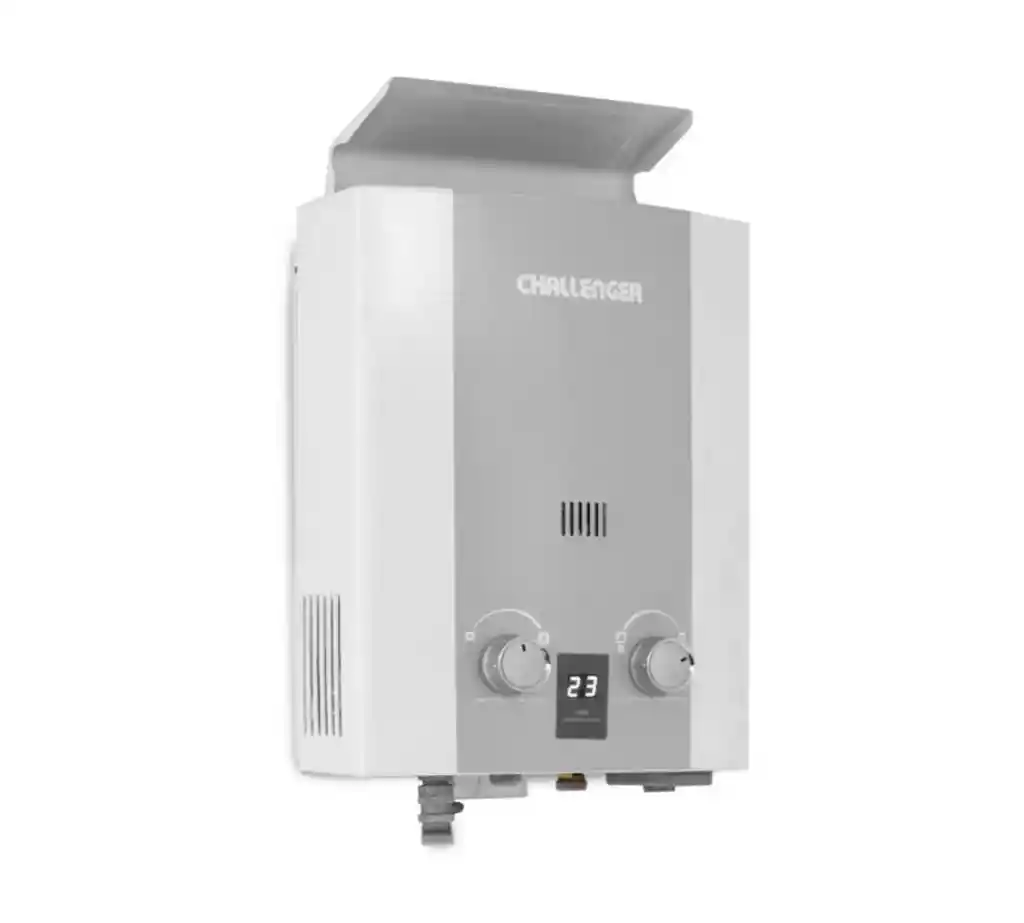 Calentador De Paso Gas Natural 5.5 Lt Tiro Natural Challenger