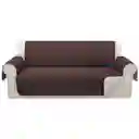 Protector Sofá Forro Mueble Doble Faz 3 Puestos Reversible
