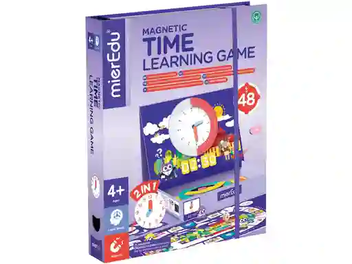 Juego Educativo Magnético Para Aprender La Hora Para Niños