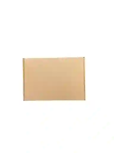 Caja De Regalo Lisa Completa Kraft Micro - Corrugado 26x18x9cm