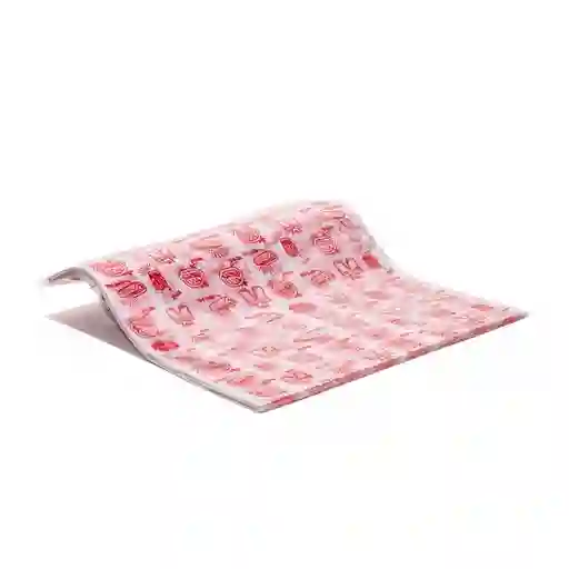 Papel Parafinado Lamina 34cm X 34cm Con Figuras X 100und