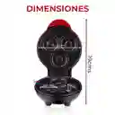 Máquina Para Hacer Donas Eléctrica Antiadherente Hace 3 Donas