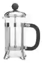 Cafetera Prensa Francesa 600ml En Vidrio - Color Plata