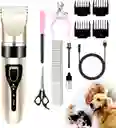 Maquina De Peluquería Canina Kit Mascotas Inalámbrica Full Mascotas