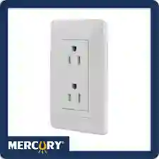 Toma Doble Con Polo A Tierra Marca Mercury