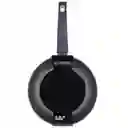 Sartén Antiadherente Mármol Cocina Resistente Oscuro 26cm