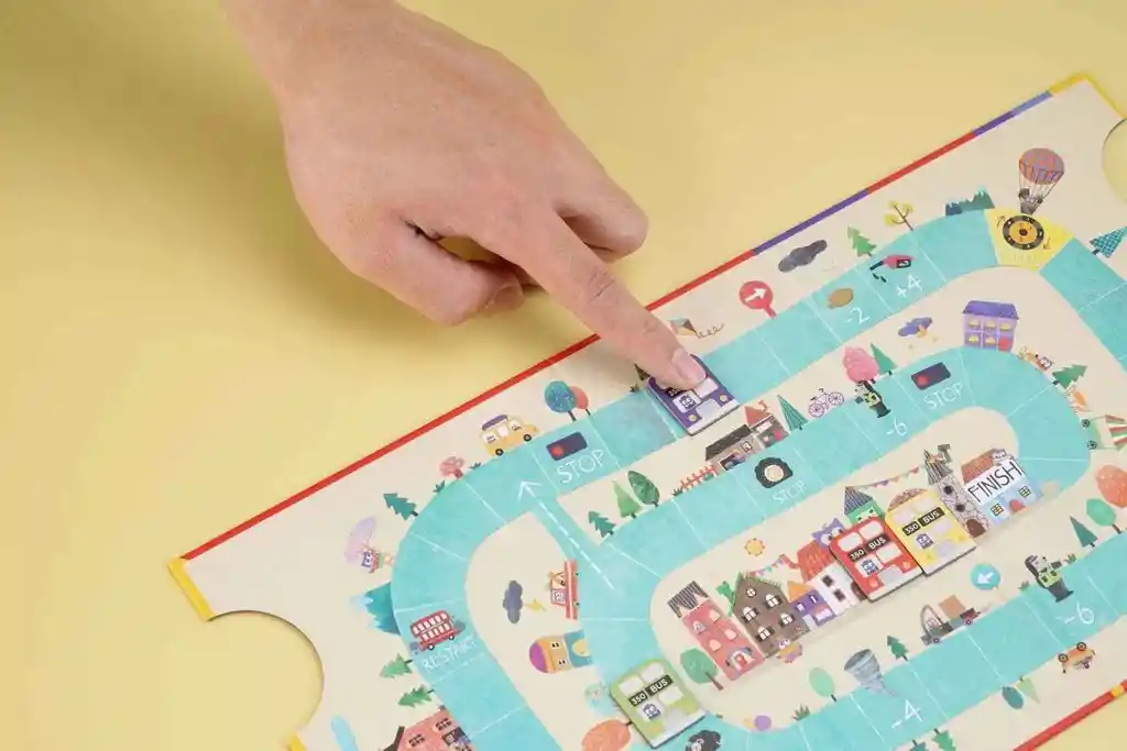 Juego Didáctico Autobús Matemático Para Niños