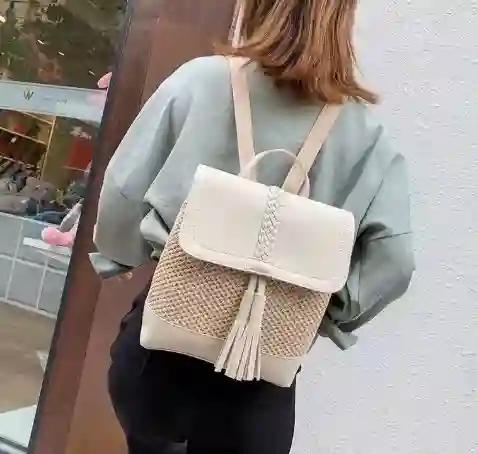 Morral Trenza Blanco