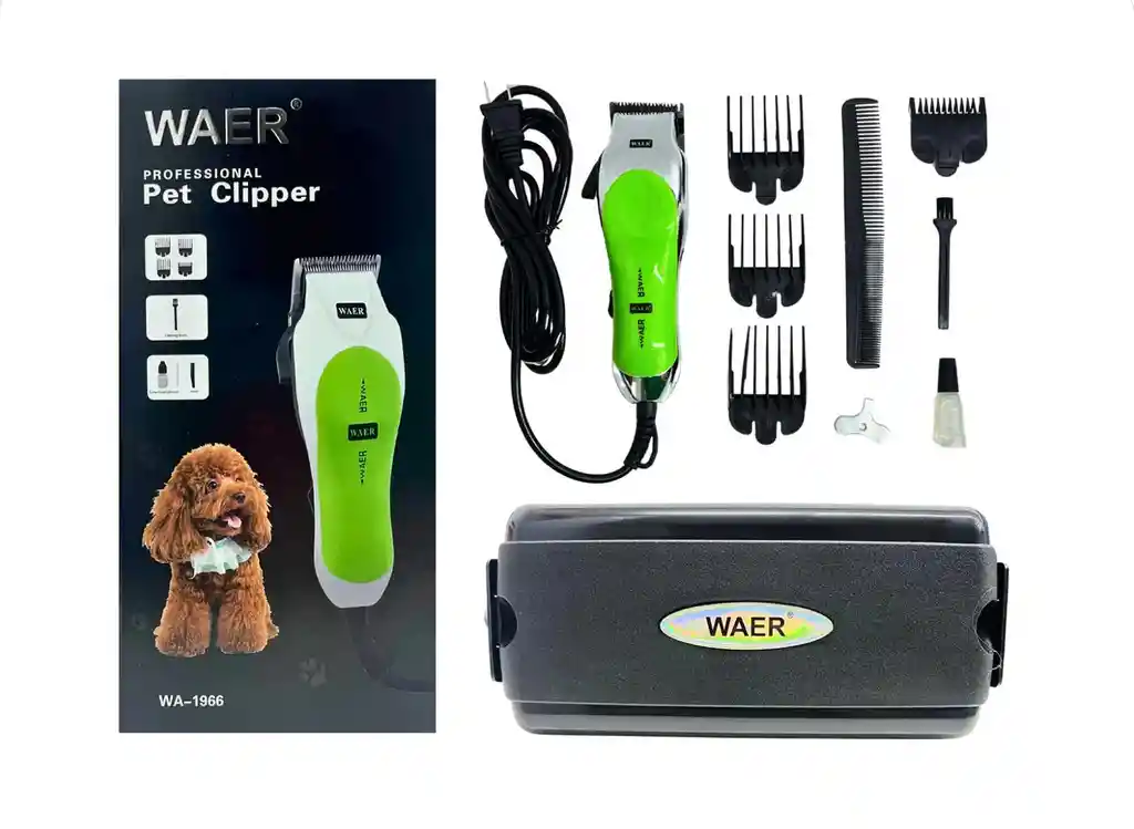 Waer Profesional Para Corte De Pelo De Mascotas – Kit Completo