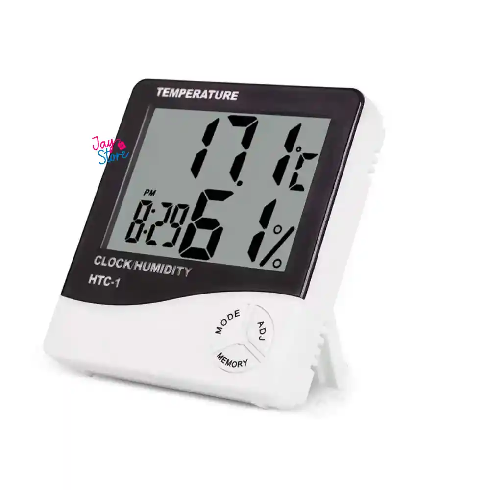 Reloj Termohigrómetro Digital Medidor Temperatura Humedad