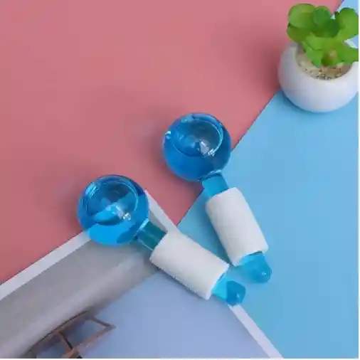 Globos De Hielo Para Terapia Fría Crioterapia Facial Esferas