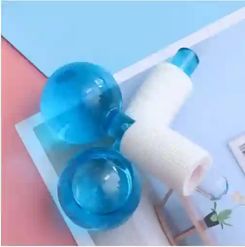 Globos De Hielo Para Terapia Fría Crioterapia Facial Esferas