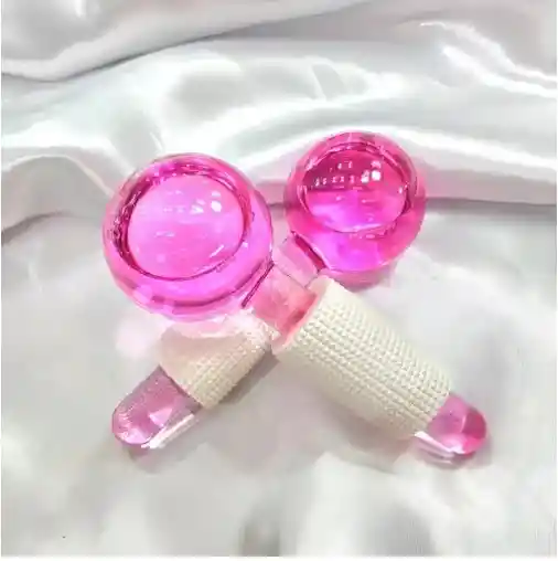 Globos De Hielo Para Terapia Fría Crioterapia Facial Esferas