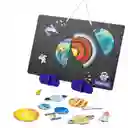 Juego Didáctico Pizarra Magnética Sistema Solar Para Niños
