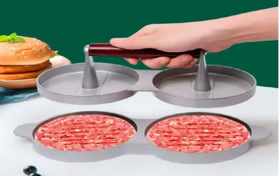 Molde Para Hamburguesa Doble