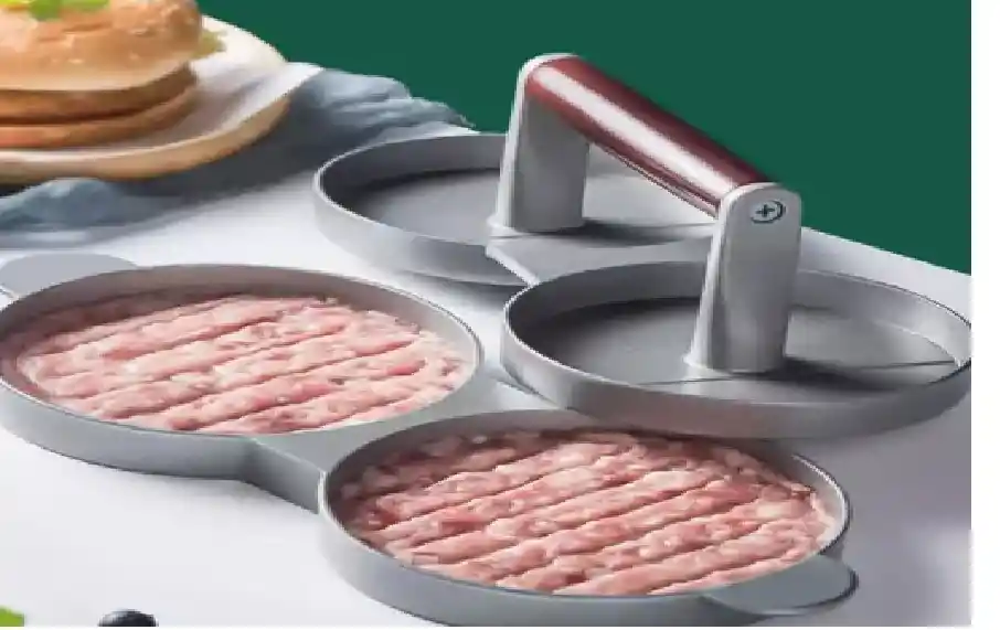Molde Para Hamburguesa Doble