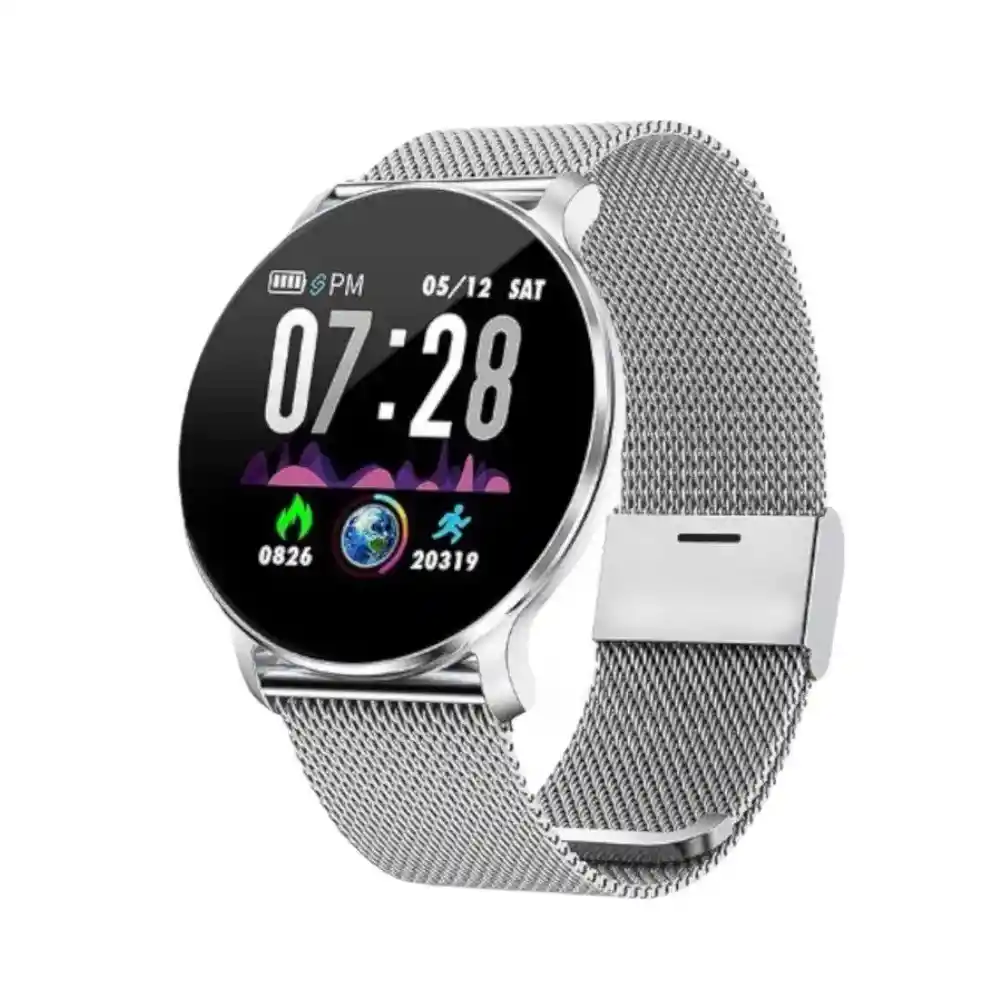Reloj Inteligente Smartwatch Bluetooth Mobulaa G4 Plateado