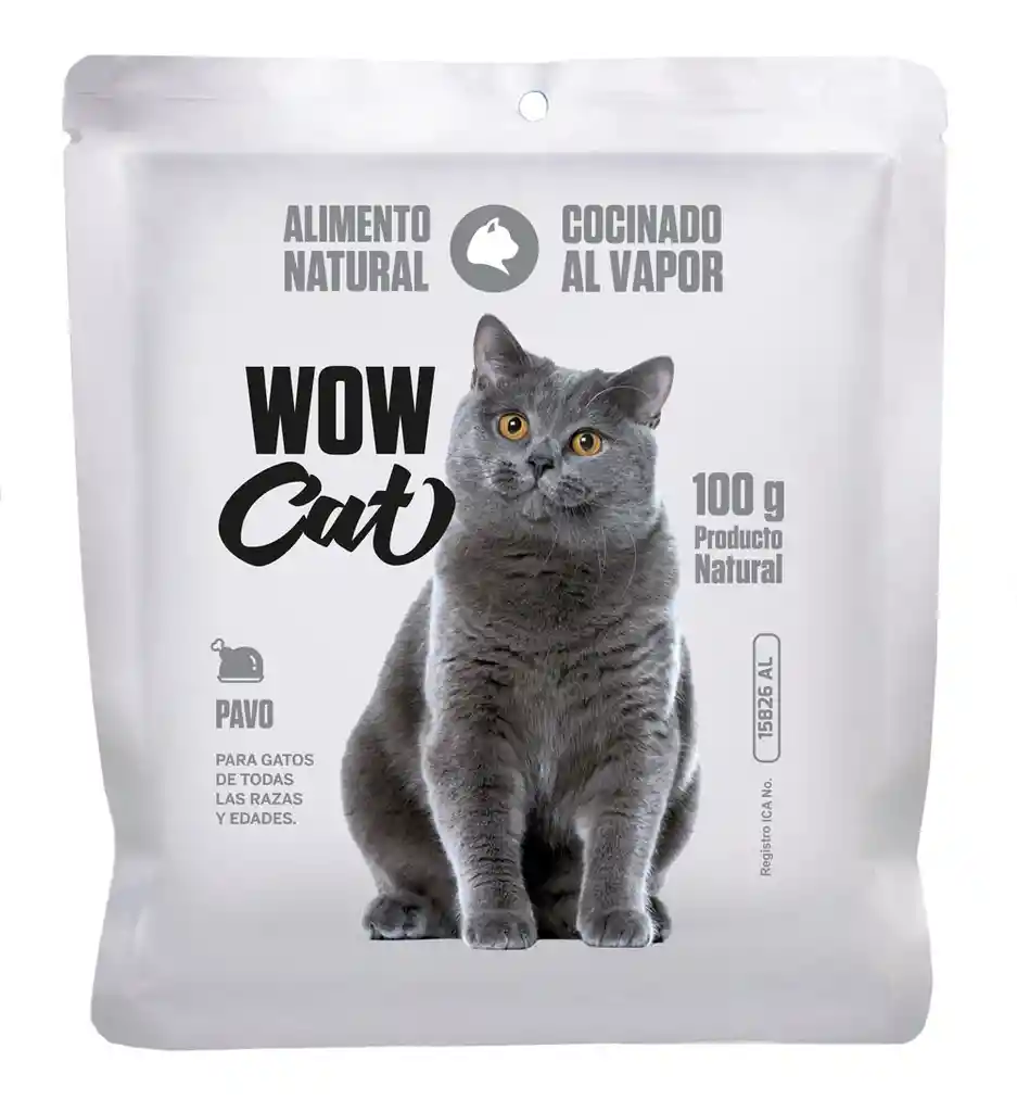 Wow Cat Pavo 100 Gr Wow Can Gato Pavo 100 Gr Wow Can Alimento Para Gatos