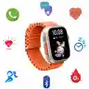 Reloj Inteligente Smartwatch Bluetooth Mobulaa Iw10 Ultra Mini Naranja 41mm