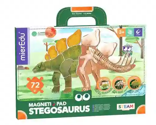 Juego Didáctico Pizarra Magnética Dinosaurios Para Niños