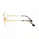 Montura De Lentes Oftalmicos Ray Ban Aviator Optics Rb6489 2500 Color Dorado Talla 58mm