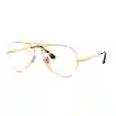 Montura De Lentes Oftalmicos Ray Ban Aviator Optics Rb6489 2500 Color Dorado Talla 58mm