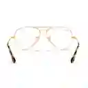 Montura De Lentes Oftalmicos Ray Ban Aviator Optics Rb6489 2500 Color Dorado Talla 58mm