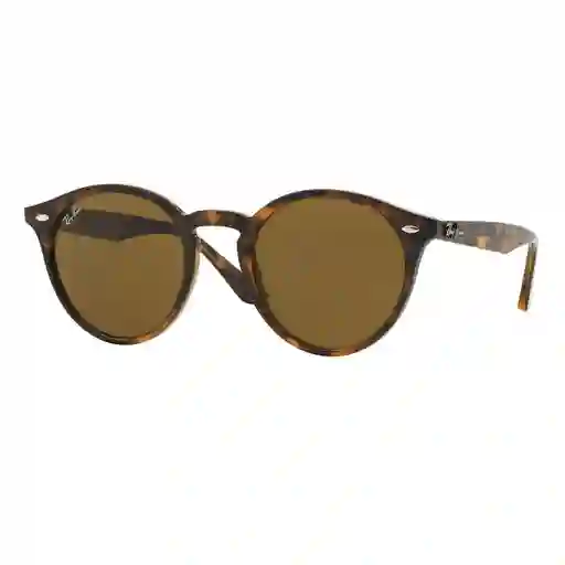 Gafas De Sol Ray Ban Round Highstreet Rb2180 710/73 Color Marrón Talla 51mm
