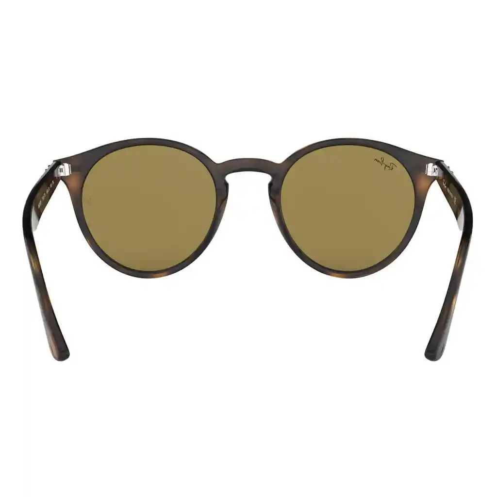 Gafas De Sol Ray Ban Round Highstreet Rb2180 710/73 Color Marrón Talla 51mm