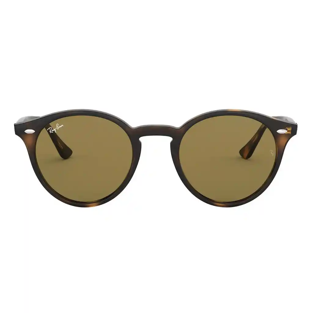 Gafas De Sol Ray Ban Round Highstreet Rb2180 710/73 Color Marrón Talla 51mm