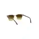 Gafas De Sol Ray Ban Clubmaster Rb3016 990/7q Color Celeste Espejado Talla 51mm