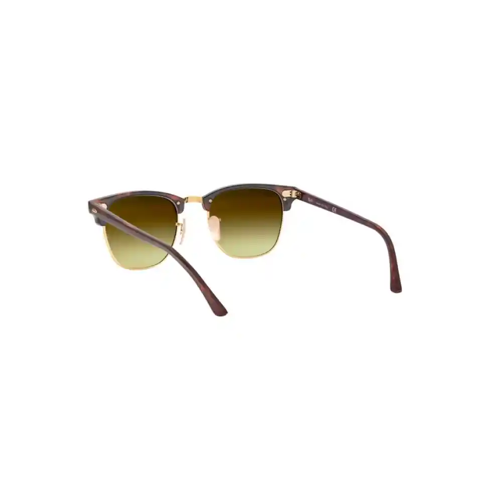 Gafas De Sol Ray Ban Clubmaster Rb3016 990/7q Color Celeste Espejado Talla 51mm