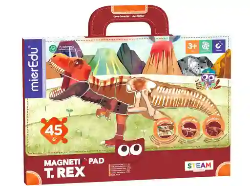 Juego Didáctico Pizarra Magnética Tiranosaurio Rex Niños